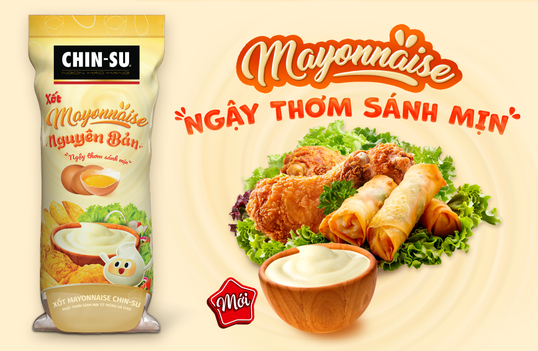 XỐT MAYONNAISE CHIN-SU